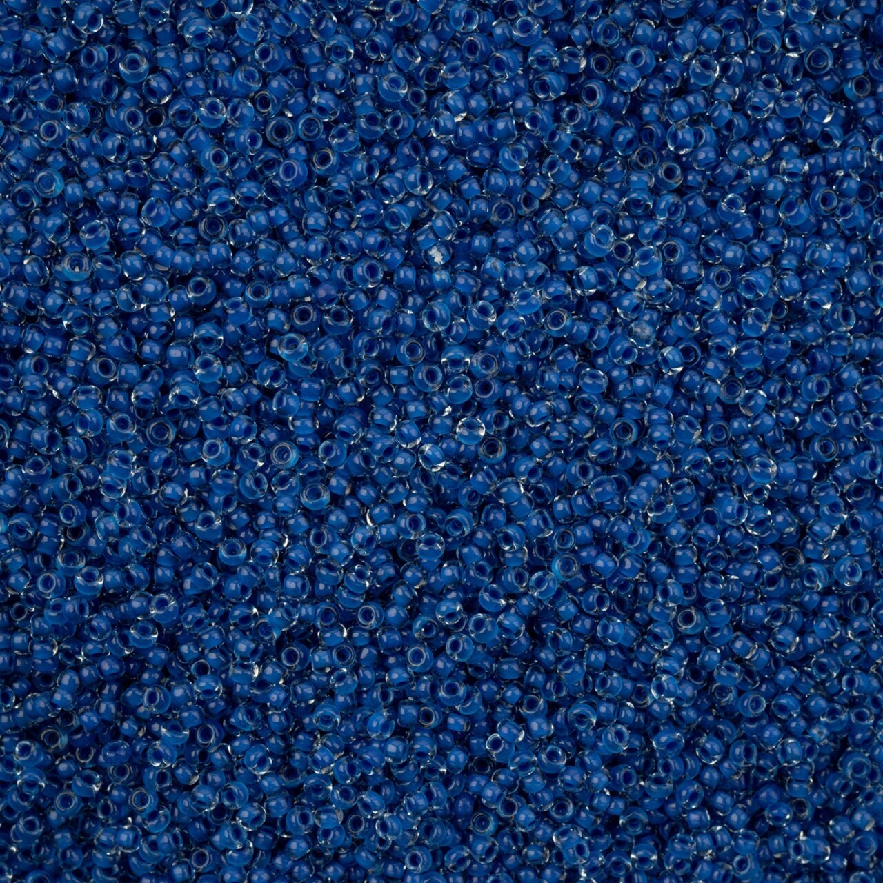 John Bead 11/0 Crystal Lined Terra Intensive Czech Glass Seed Beads, 23g
